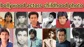Top 30 bollywood actors childhood photo!!actors childhood!!