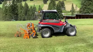 Aebi TT 211, le spécialiste de la maintenance des terrains de golf