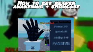 Killstreak gloves button test how to get reaper awakening + showcase