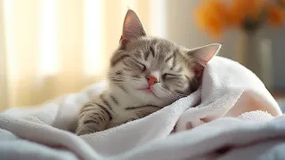 Calming Music for Anxious Cats: Soothing Sounds for Deep Relaxation and Sleep