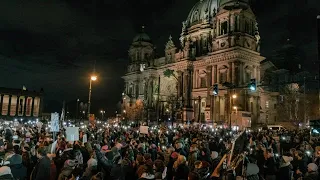 Großdemonstration gegen Rechts in Berlin