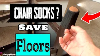 Floor Protector for Chairs - Great for hardwood floors and they are Socks