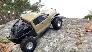 1/6 RC new mods SCX6 trail truck!