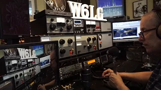 Ham Radio Basics--On The Air Series--Jim W6LG Talks With IZ4UFG Luca in Italy 5887 Miles