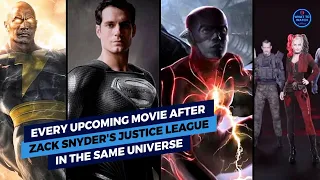 Every Upcoming Movie After Zack Snyder's Justice League In The Same Universe