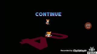 Tails and kuncles continue screen