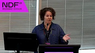 AI, machine learning & audiovisual collections at NFSA - Rebecca Coronel, Dr Keir Winesmith | NDF23