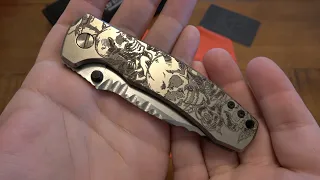 CKF Custom 1 Of 1 LORO From Moscow...Who Is Still Buying Russian Made Knives?