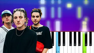 Chase Atlantic - Swim (Piano Tutorial)