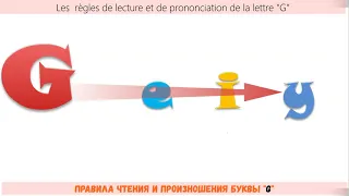 французское произношение 9 буква G правила чтения буквы G