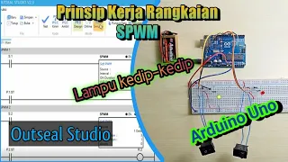 PLC Arduino‼️Cara membuat Rangkaian SPWM menggunakan outseal studio