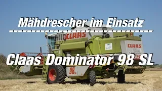 Mähdrescher im Einsatz: (Folge 12) Claas Dominator 98 SL Maxi (FULL HD Film)