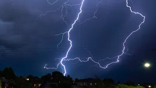 Lightning storm Tasmania. 13/12/2023.