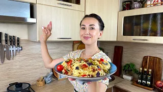 Это САМЫЙ Вкусный быстрый УЖИН! Знакомая из Италии научила меня так ВКУСНО готовить на сковороде!