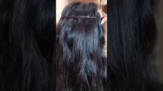 Sonam Kapoor inspired waterfall braid hairstyle | DIY side part hairstyle