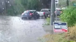 Flooding in Reading pa July second 2014