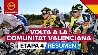 Volta a la Comunitat Valenciana 2022 Resumen Etapa 4 #VCV22