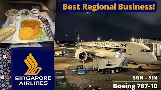 Singapore Airlines Unbeatable Business Class | Boeing 787-10 Trip Report | SGN to SIN