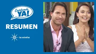 ¡Angelique Boyer y Sebastián Rulli listos para 'Vencer el pasado'! | Cuéntamelo Ya! | Las Estrellas