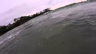 Bodyboarding At Denham's Beach