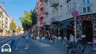 Berlin Cycling tour in East Berlin Friedrichshain-Kreuzberg 2020 [4K] Relaxed summer day