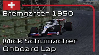 F1 2021 Bremgarten (1950) | Mick Schumacher Onboard