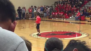 Micheal Jackson Kid Dances In Front Of The Whole School Again!