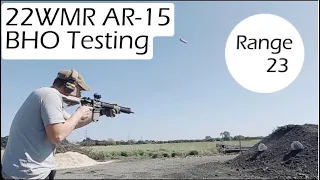 22WMR AR-15 - Bolt Hold Open Testing (Part 3)