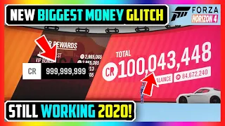 NEW BIGGEST FORZA HORIZON 4 MONEY GLITCH! UNLIMITED CREDITS FAST (STILL WORKING 2020!)