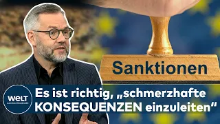 SANKTIONEN GEGEN RUSSLAND: „Müssen das System Putin trocken legen“ | WELT INTERVIEW