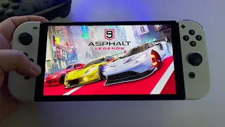Review Asphalt 9 Legends + Pro controller on Switch OLED gameplay