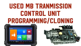 Mercedes TCU Transmission Control Unit Swap, Renew, and Programming With Autel IM608