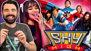 SKY HIGH IS THE BEST SUPERHERO MOVIE! Sky High Movie Reaction! SIDE KICK'S RULE