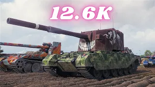 FV4005 Stage II  12.6K Damage & FV4005 Stage II  9K Damage 9 Kills    World of Tanks Replays