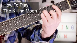 'The Killing Moon' Echo & The Bunnymen Acoustic Guitar Lesson
