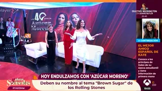 Entrevista íntegra a Azúcar Moreno programa.   “Y ahora, Sonsoles” Antena3. Gira 40 años. 2024