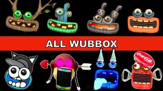 WUBBOX MEGA ALL mix 01- 241 character compilation | MSM - MY SINGING MONSTERS | fan made wubbox