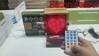 Smart car emoji screen  32*32 pixel