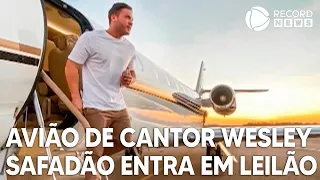 Aeronave do cantor Wesley Safadão entra em leilão