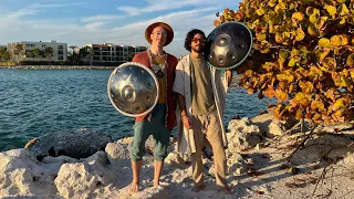 Handpan Duo | Zitrovision and Jacob Whitt | 1 Hour Melodic Music Jam in D minor