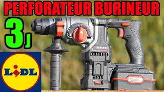 perforateur burineur 20V PARKSIDE PERFORMANCE LIDL sans fil brushless