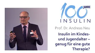 100 Jahre Insulin: Insulin im Kindes- und Jugendalter – genug für eine gute Therapie?