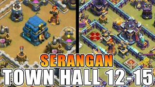 Strategi Serangan Mulai TH 12 Sampai TH 15