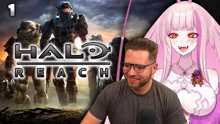 First Time Playing Halo: Reach ft. Bricky (Part 1)