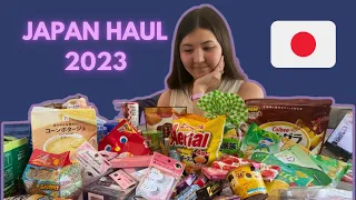 JAPAN HAUL 2023!! 🎌 snacks, candy, skincare & more!