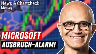 Microsoft: Neues Kaufsignal am Allzeithoch + TSLA, DELL, CRM