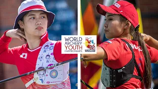 Japan v Russia — recurve junior women team gold | Wroclaw 2021 World Archery Youth Championships