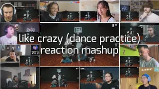 [dance practice] 지민 (Jimin) 'Like Crazy' | reaction mashup