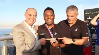 AAHS Visits 2014 World Cup where Hublot receives Star Diamond Award & Meets Football Legend Pele