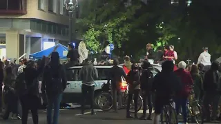 Protests continue in Portland for 20th straight night